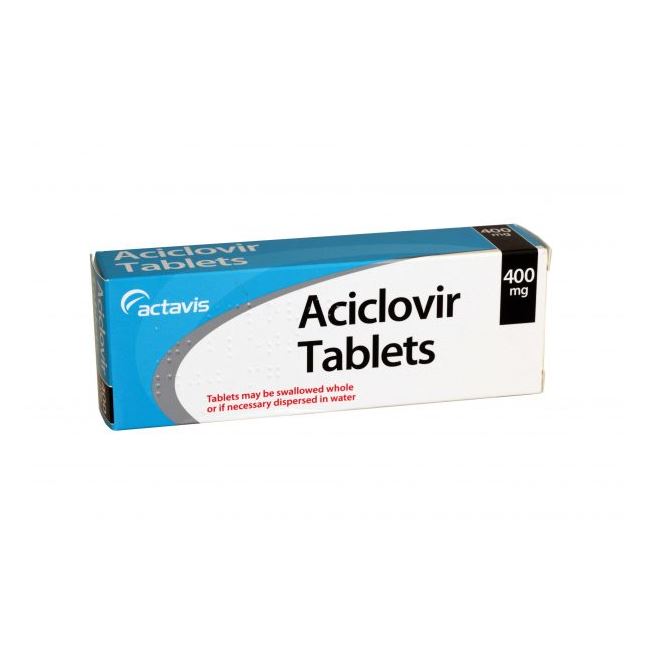 Aciclovir Dispersable Tabs 400mg x 56