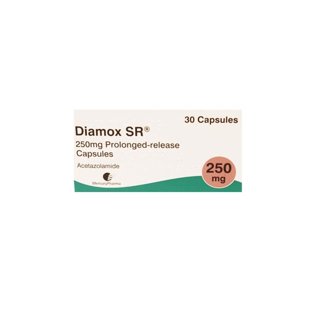 Diamox SR Caps 250mg x 30
