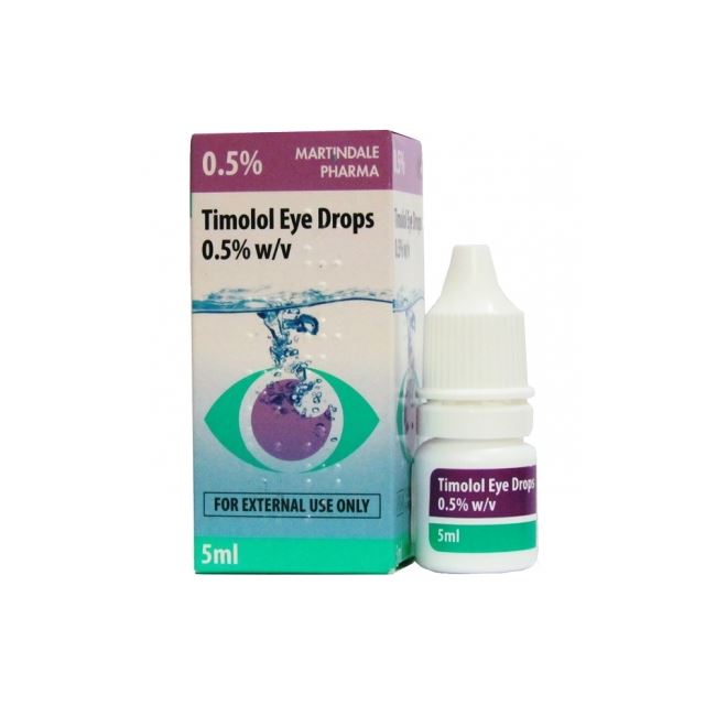 Timolol Eye Drops 0.5% 5ml