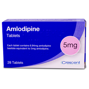 Amlodipine Tablets 5mg x 28