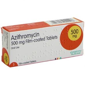 Azithromycin Tabs 500mg x3