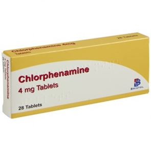 Chlorphenamine Tabs 4mg x28