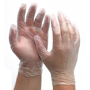 Vinyl Gloves Powder Free - Medium x100