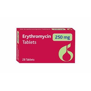 Erythromycin Tablets 250mg x 28
