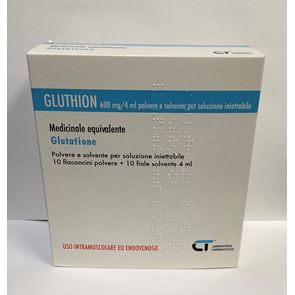 Glutathione 600mg/4ml x 1 (unlicensed)