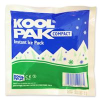 Koolpak Compact Instant Ice Pack - Single Use 13x13cm 120g