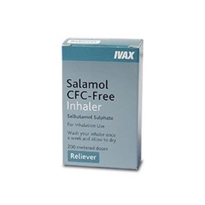 Salbutamol Inhaler CFC Free