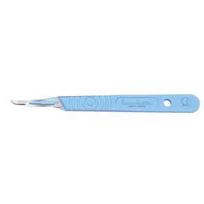 Sterile Disp Scalpel No. 15 Blade with Polystyrene Handle x10