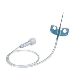 Winged Infusion Set 23G Blue x1