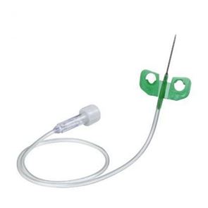 Winged Infusion Set 21G Green x1