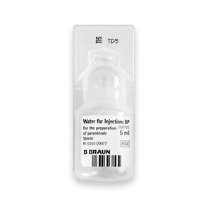 Water for Injection 5ml Plastic 1
